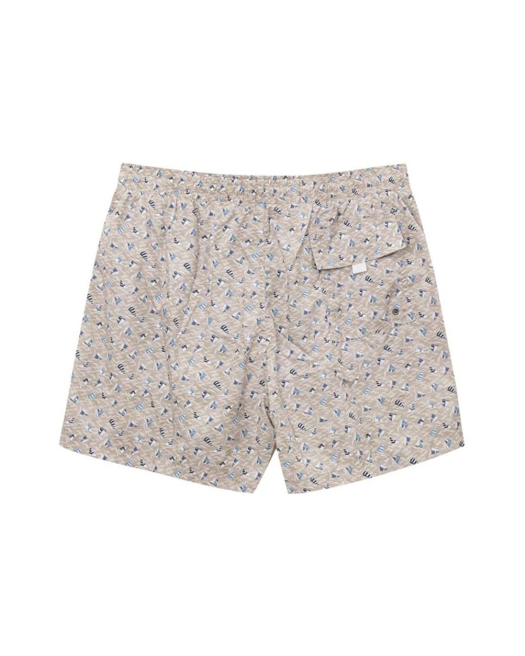 Beachwear Canali de hombre de color Gray