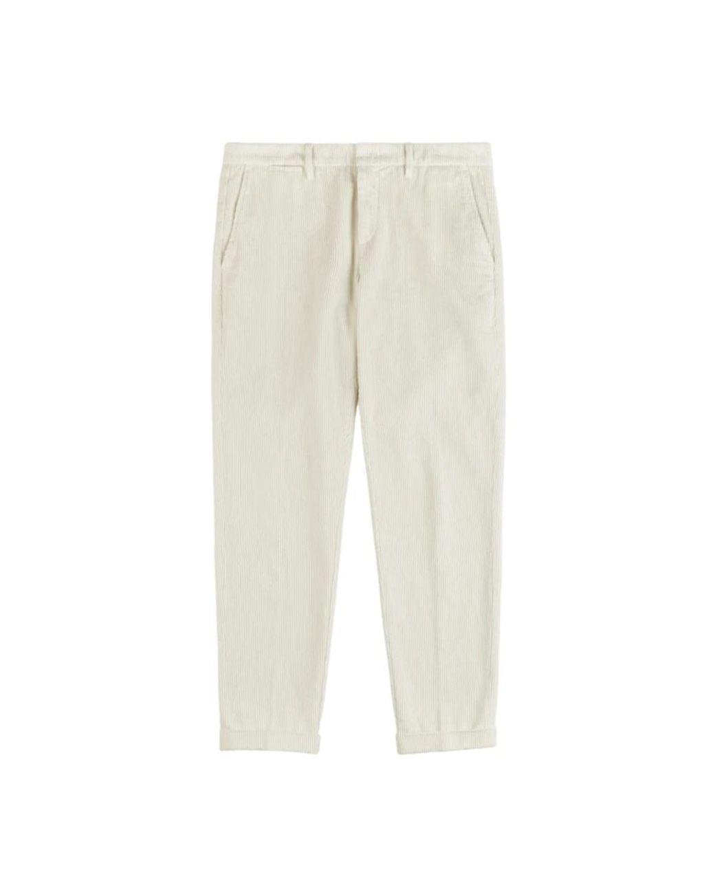 Fay Natural Straight Trousers for men