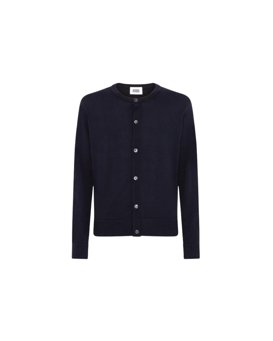 Alpha Studio Blue Cardigans for men