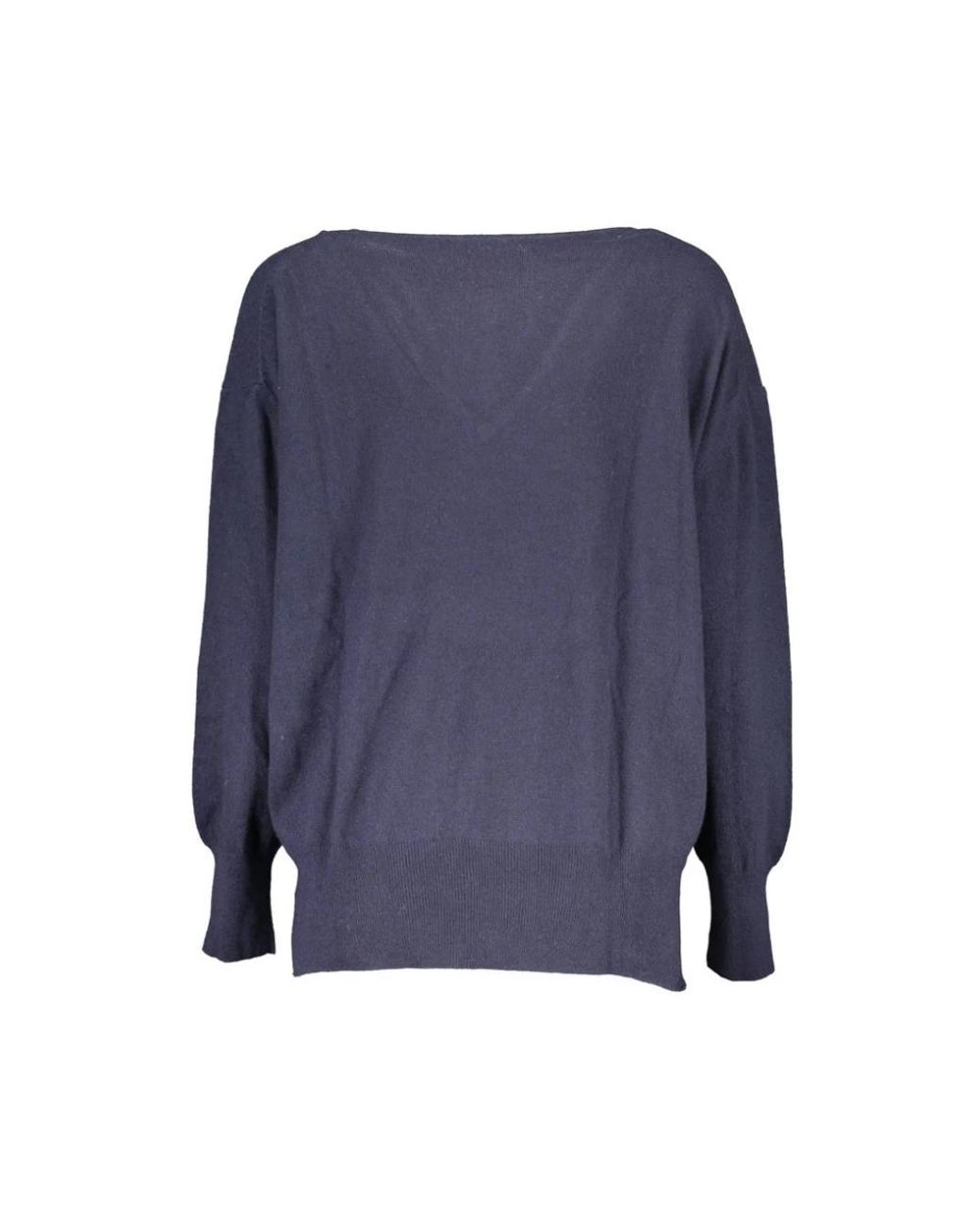 North Sails Blue V-Neck Knitwear