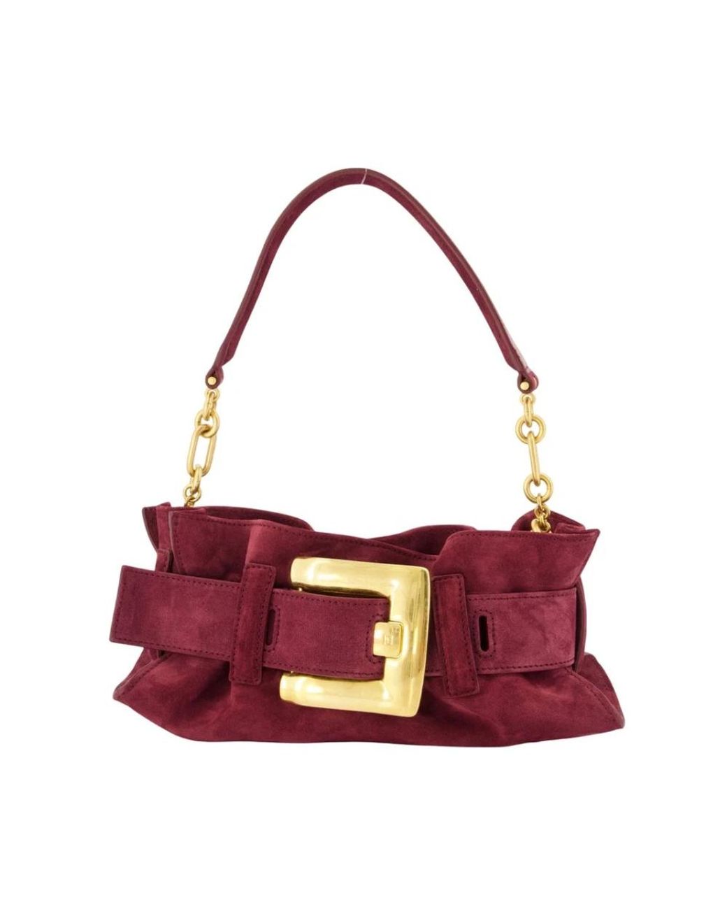 Balmain Red Shoulder Bags