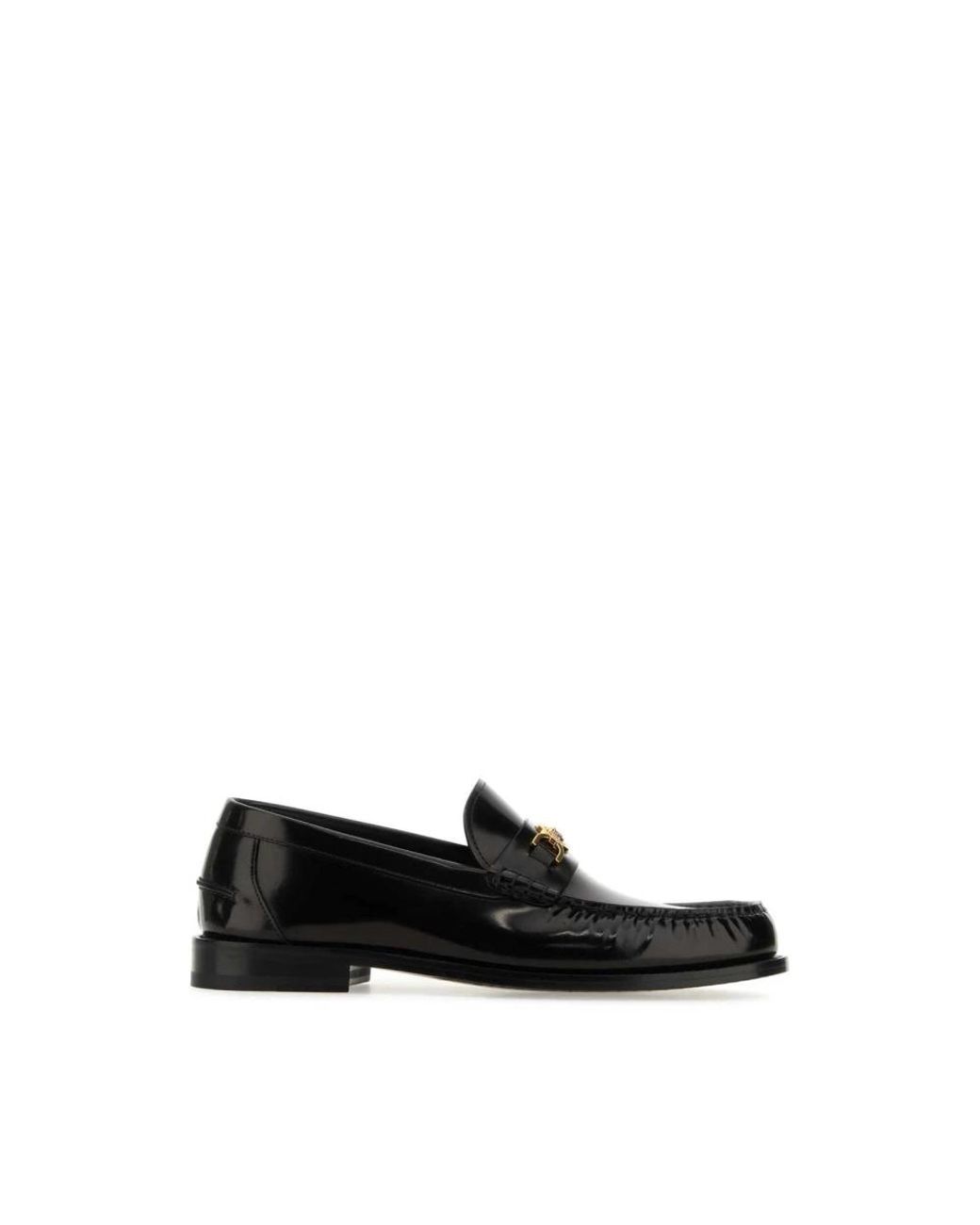 Loafers Versace pour homme en coloris Black