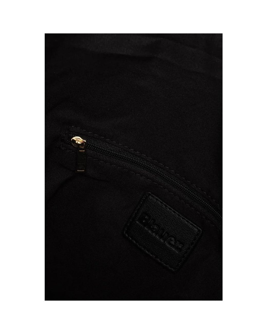 Shoulder Bags Blauer de color Black