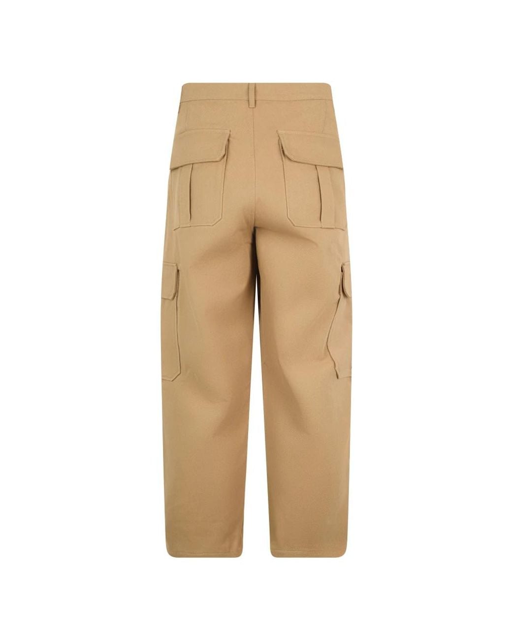 Moschino Natural Straight Trousers for men