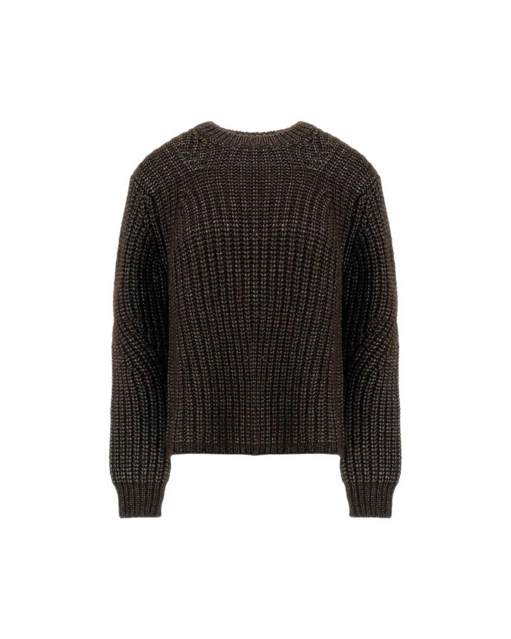 Herno Black Round-Neck Knitwear