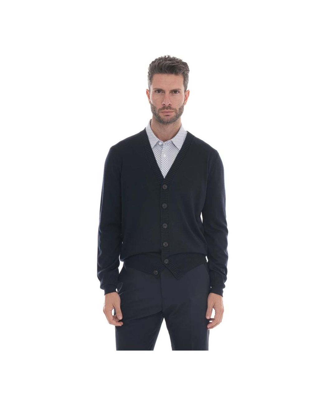 Cardigans Gran Sasso de hombre de color Blue