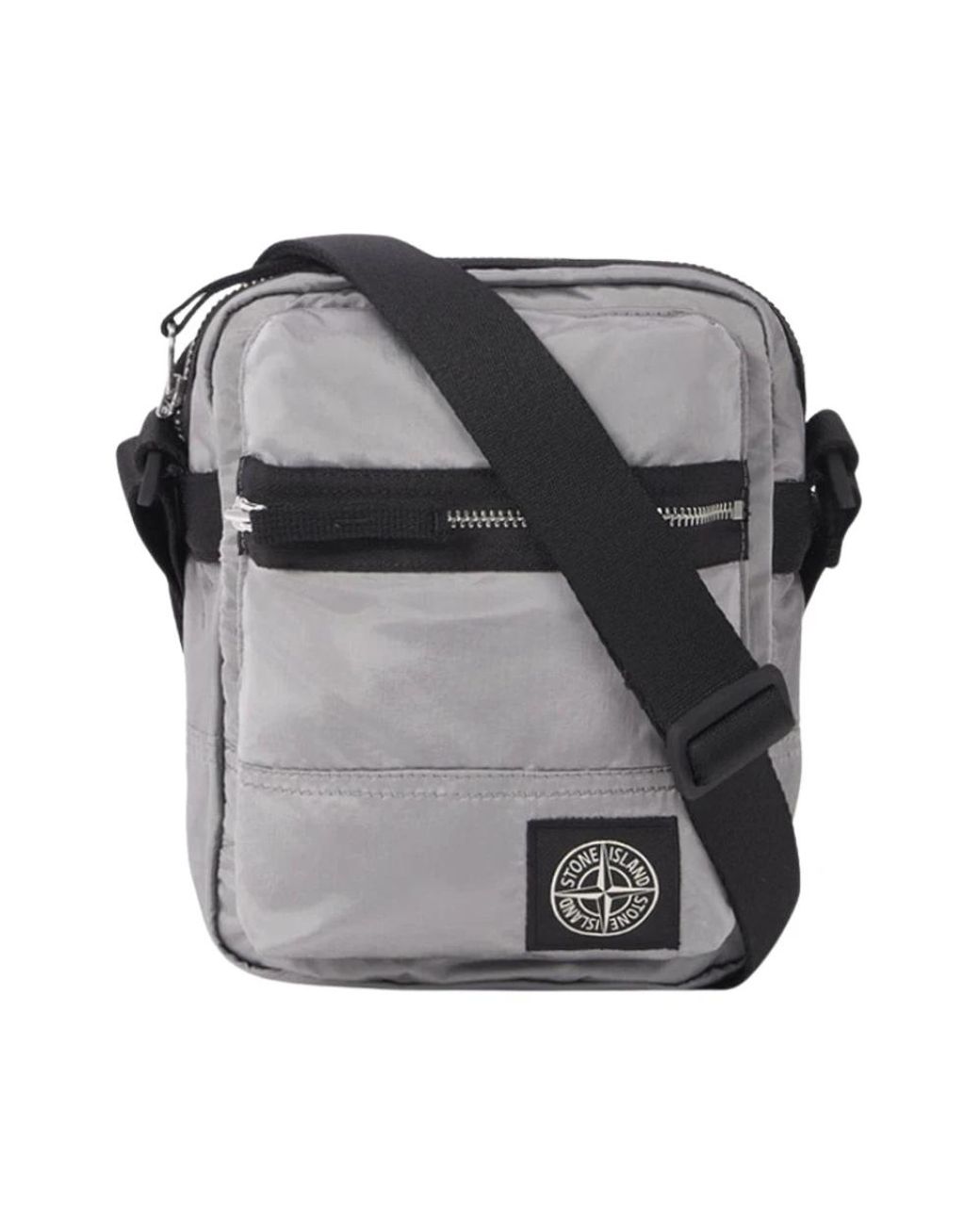Stone Island Gray Cross Body Messenger for men