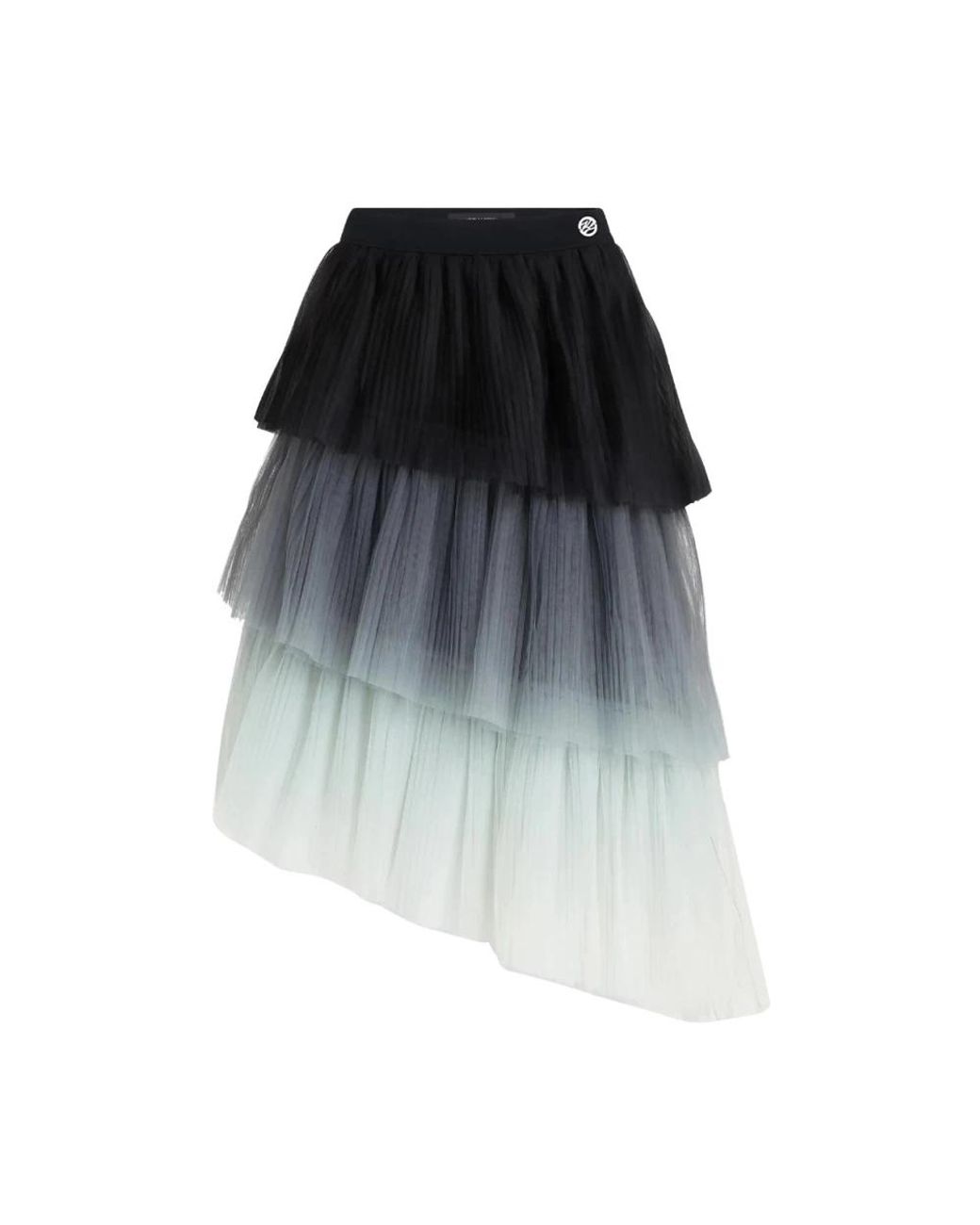 Karl Lagerfeld Blue Midi Skirts