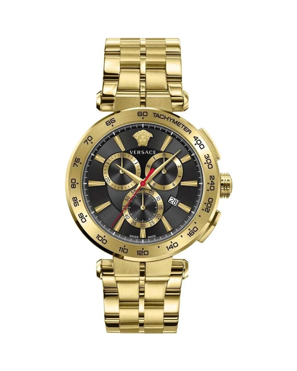 Versace Chronograph Aion Ve6Ca0623 in het Metallic voor heren