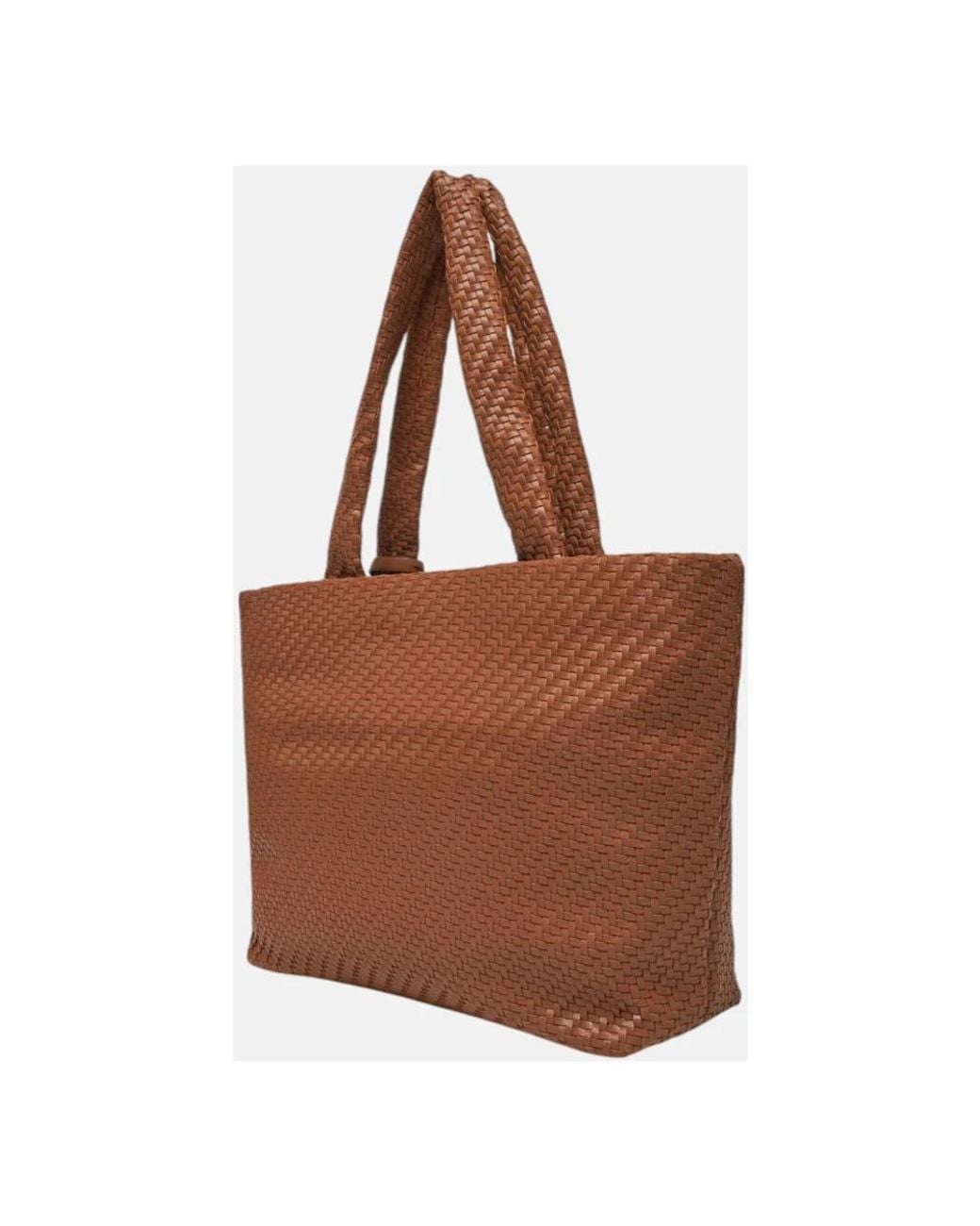 Guess Brown Tote Bags