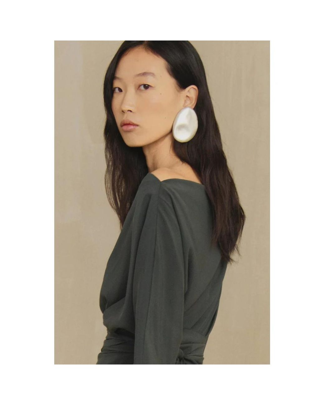 Earrings Cortana de color Natural