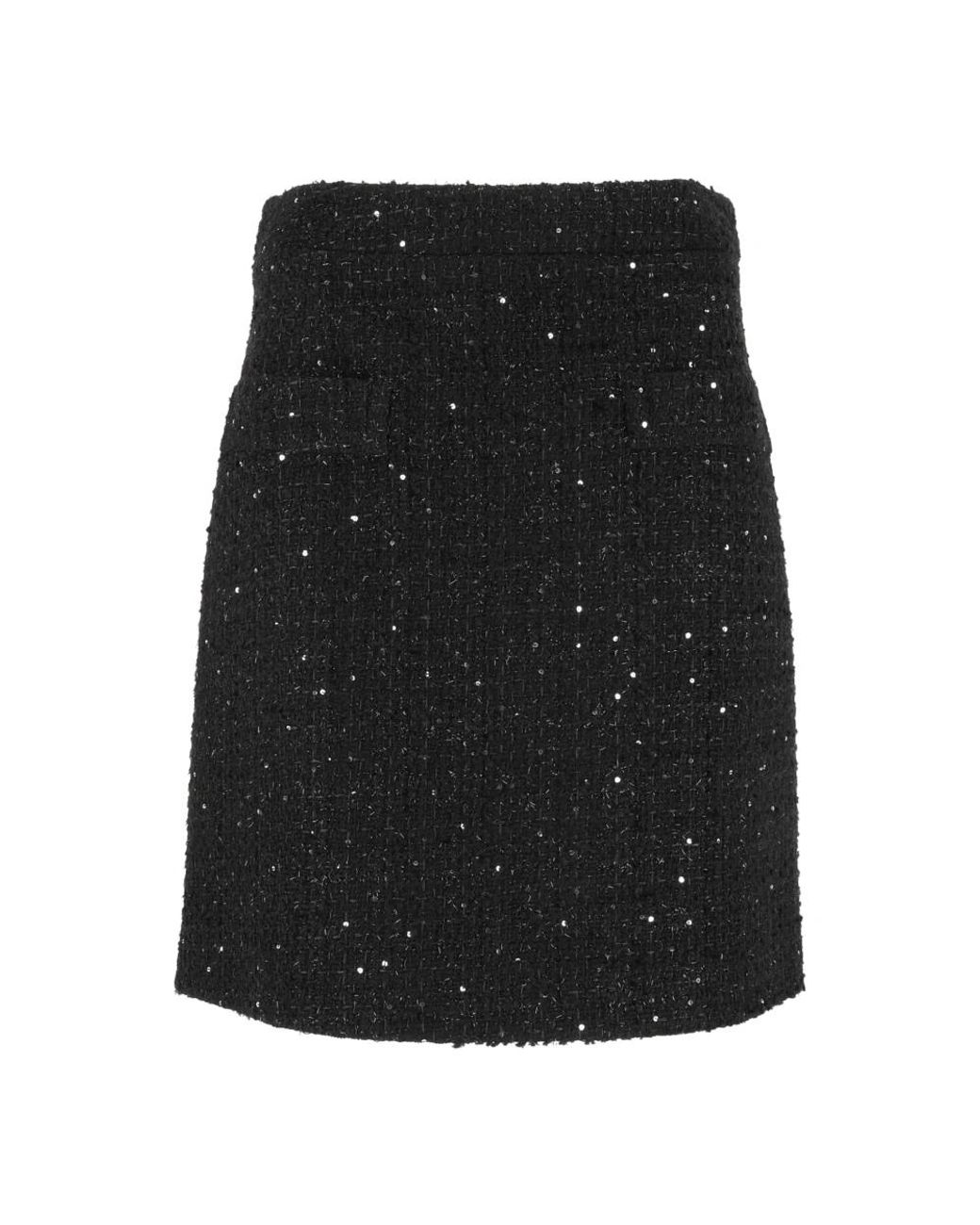 Fay Black Short Skirts