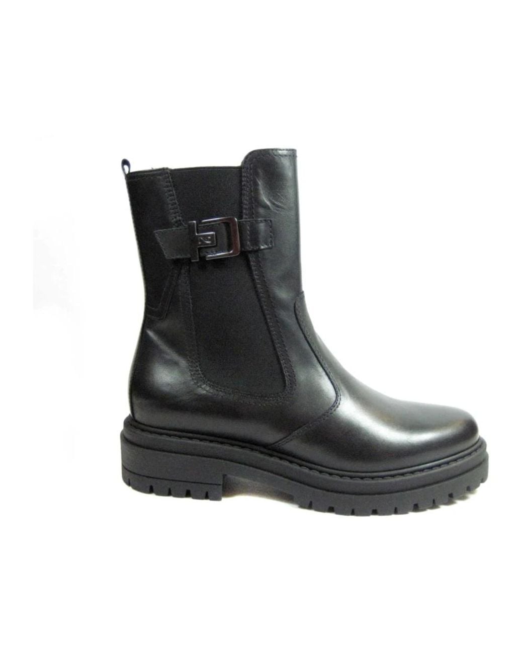 Nero Giardini Black Chelsea Boots