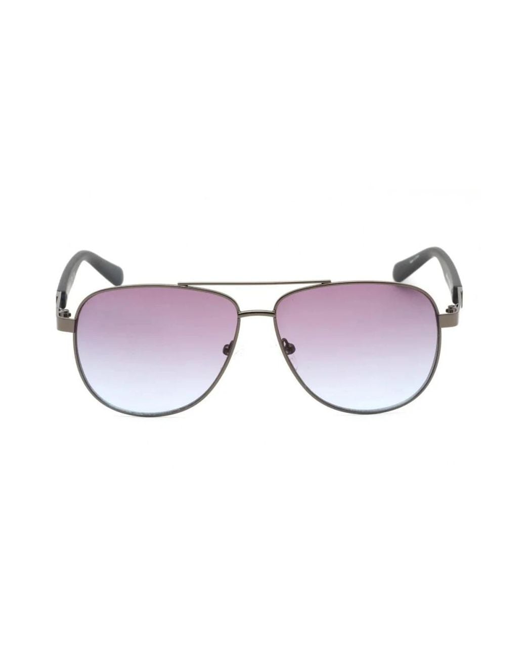 Guess Multicolor Gray Metal Sunglasses for men