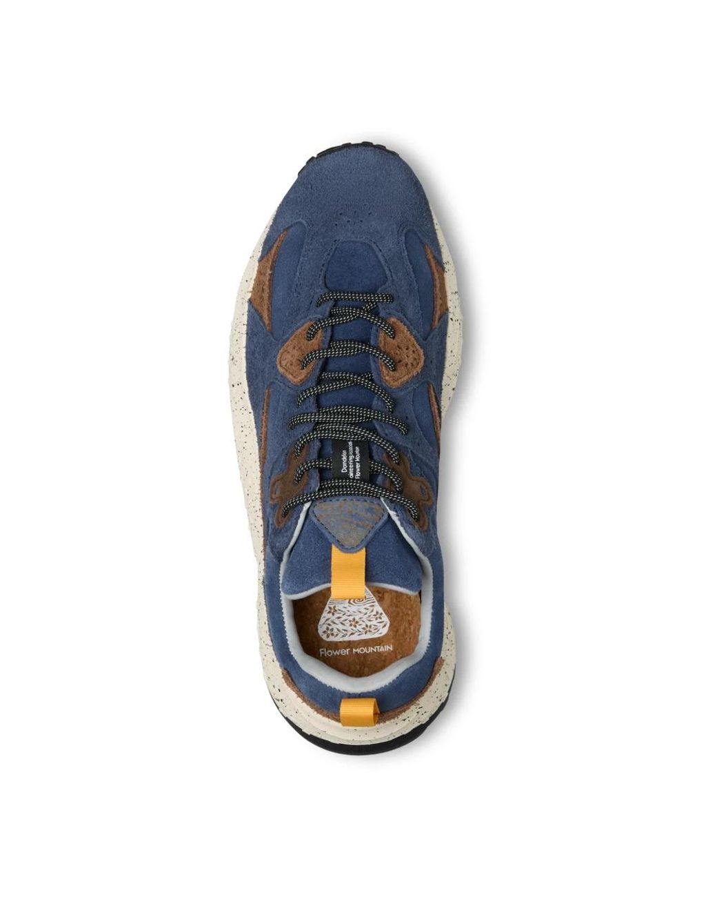 Flower Mountain Blue Sneakers for men