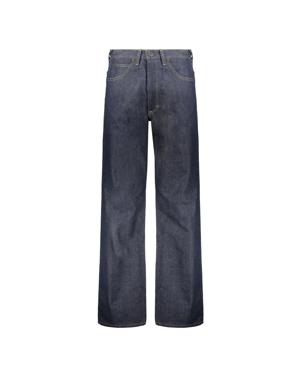 Moorer Blue Wide Jeans for men