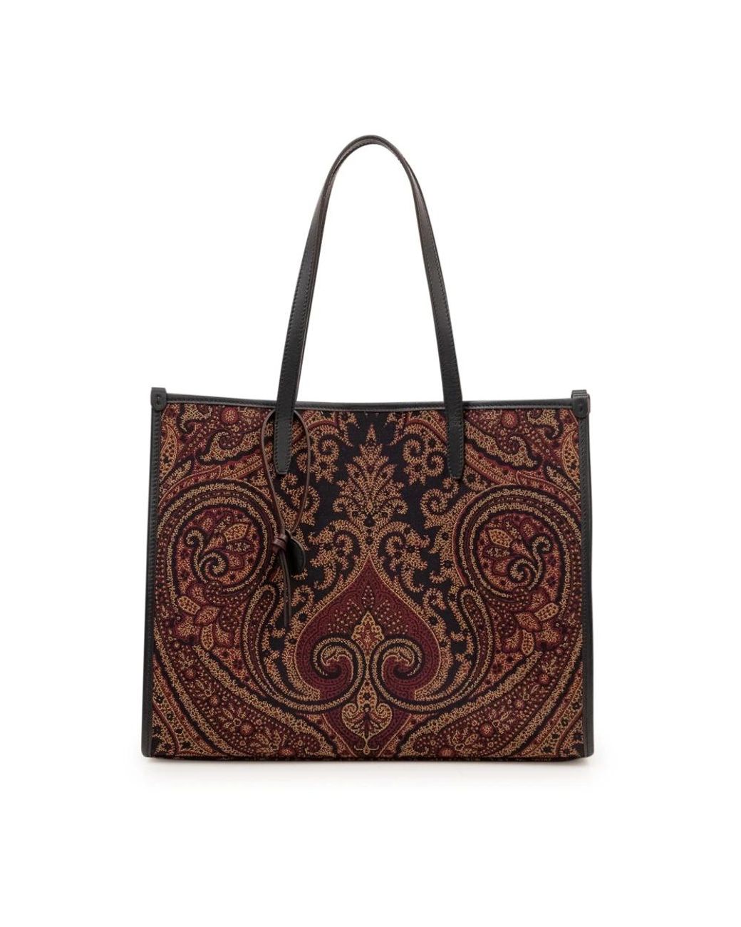Etro Brown Shopping Bags