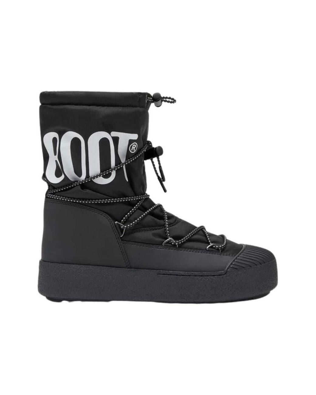 Moon Boot Black Winter Boots for men