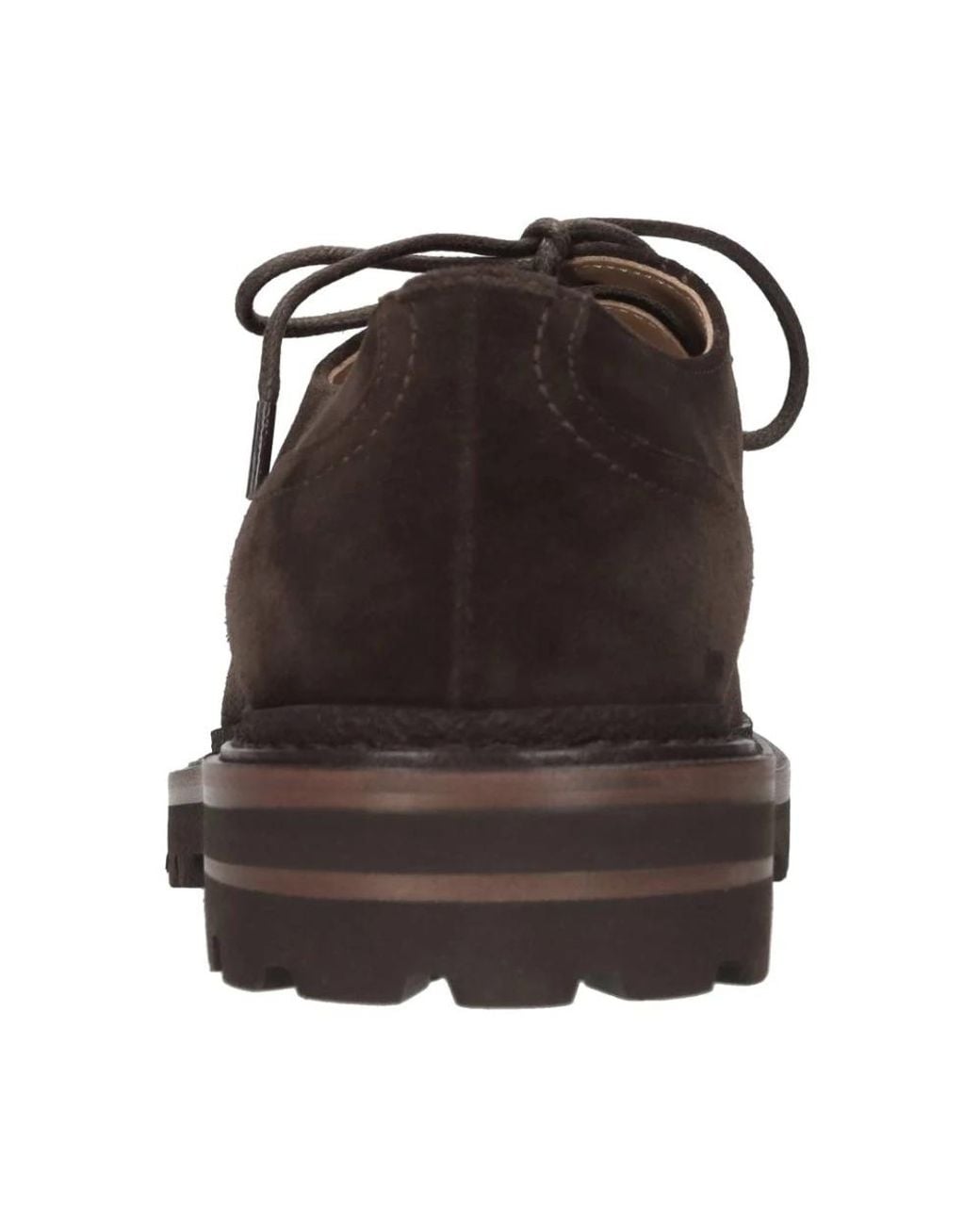 Henderson Brown Laced Shoes for men