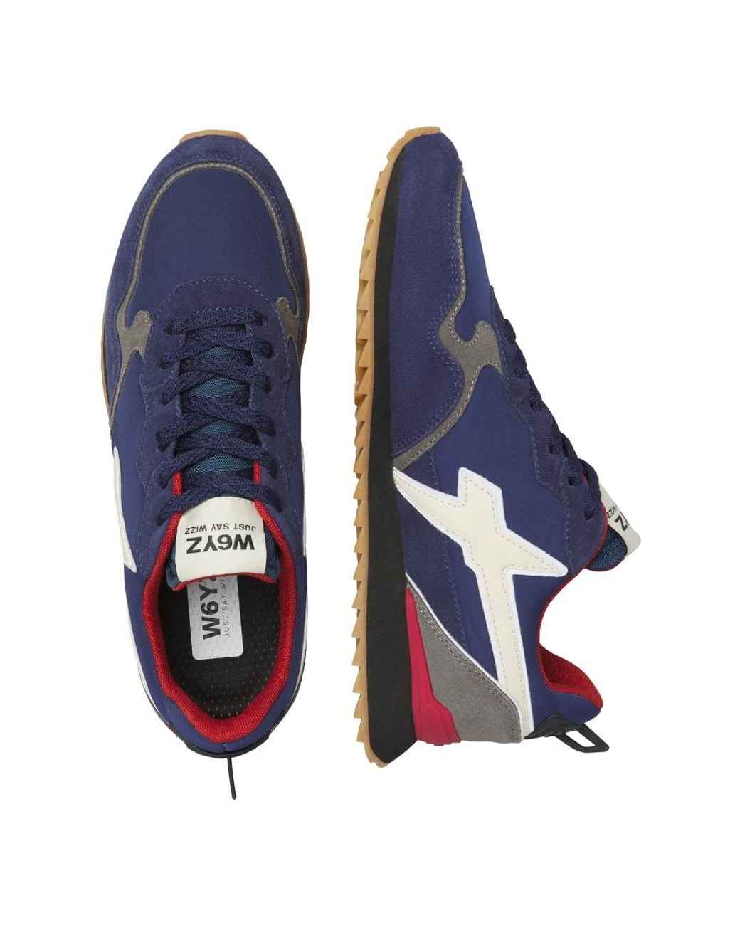 W6yz Blue Sneakers for men