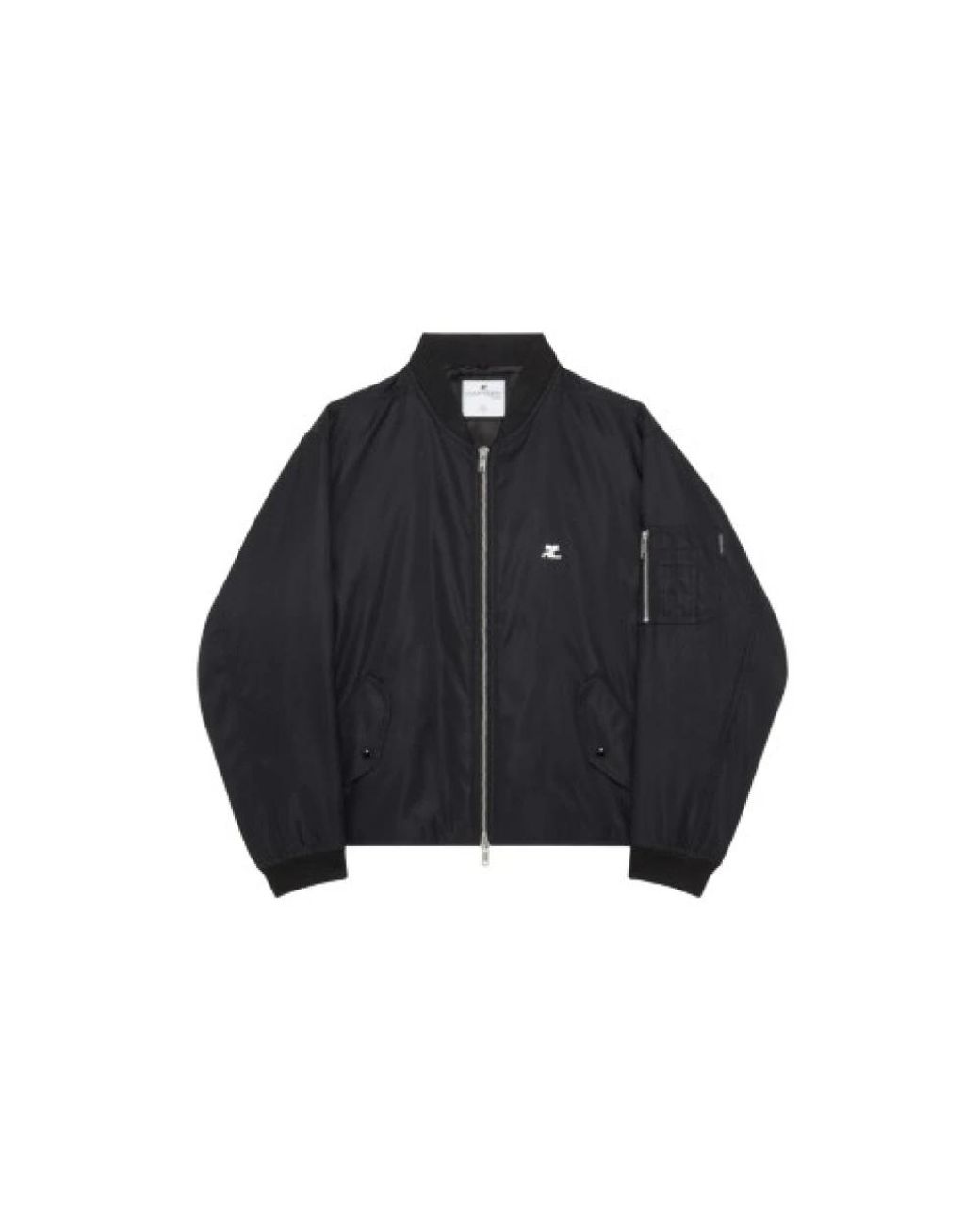 Courreges Blue Light Jackets for men