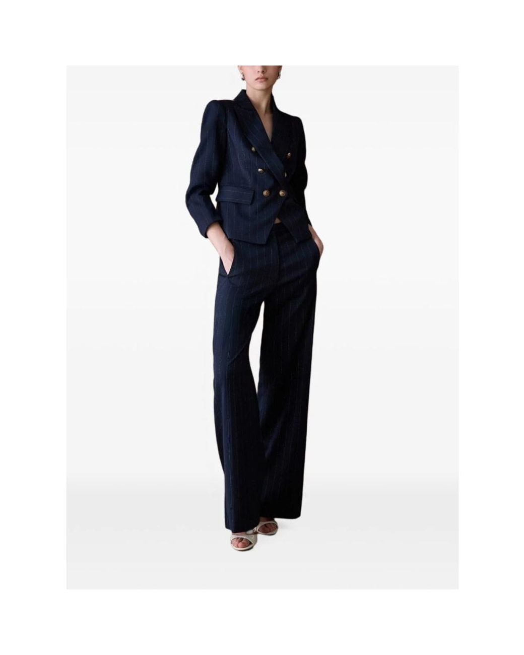 Liu Jo Blue Wide Trousers