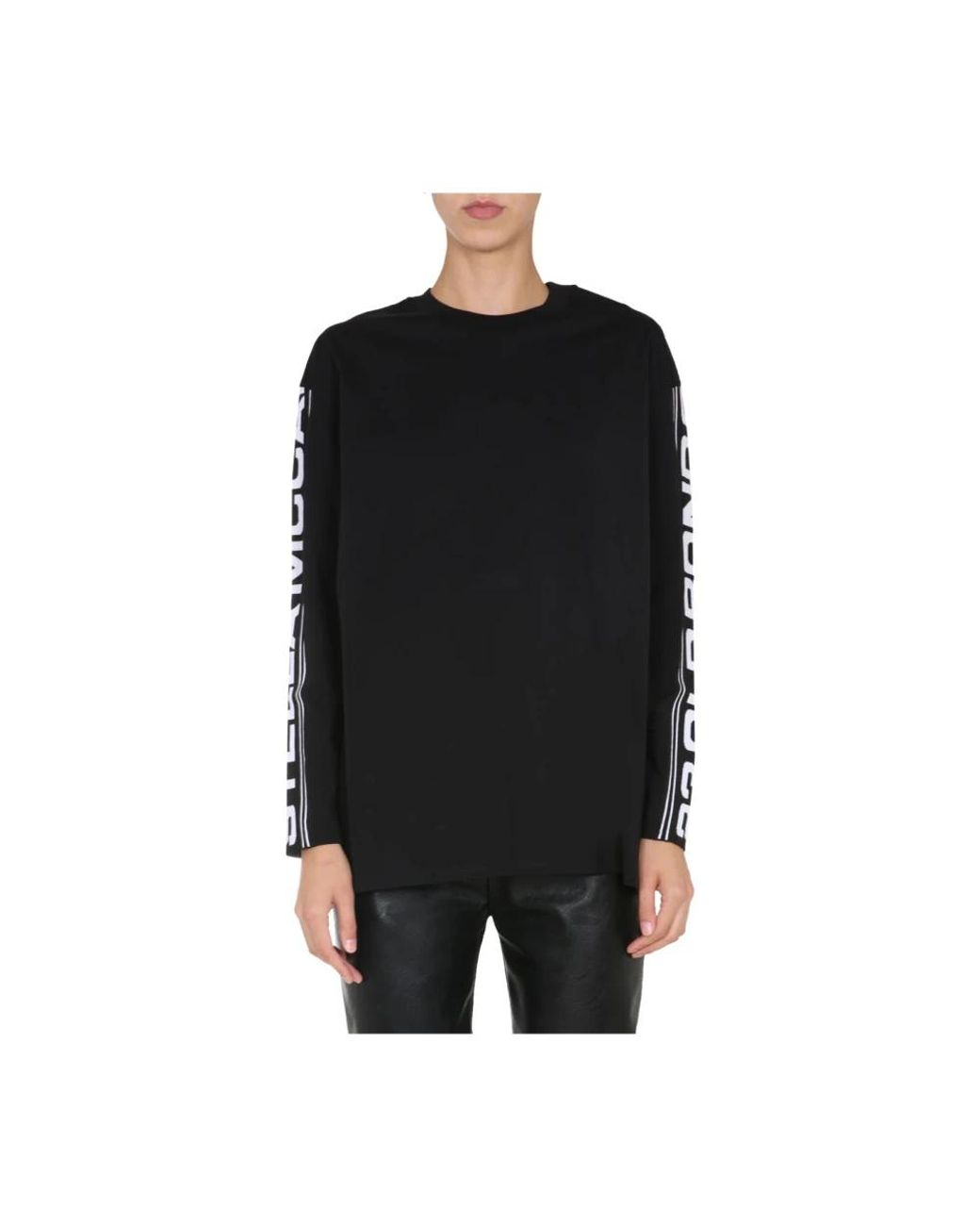 Stella McCartney Black Long Sleeve T-Shirts