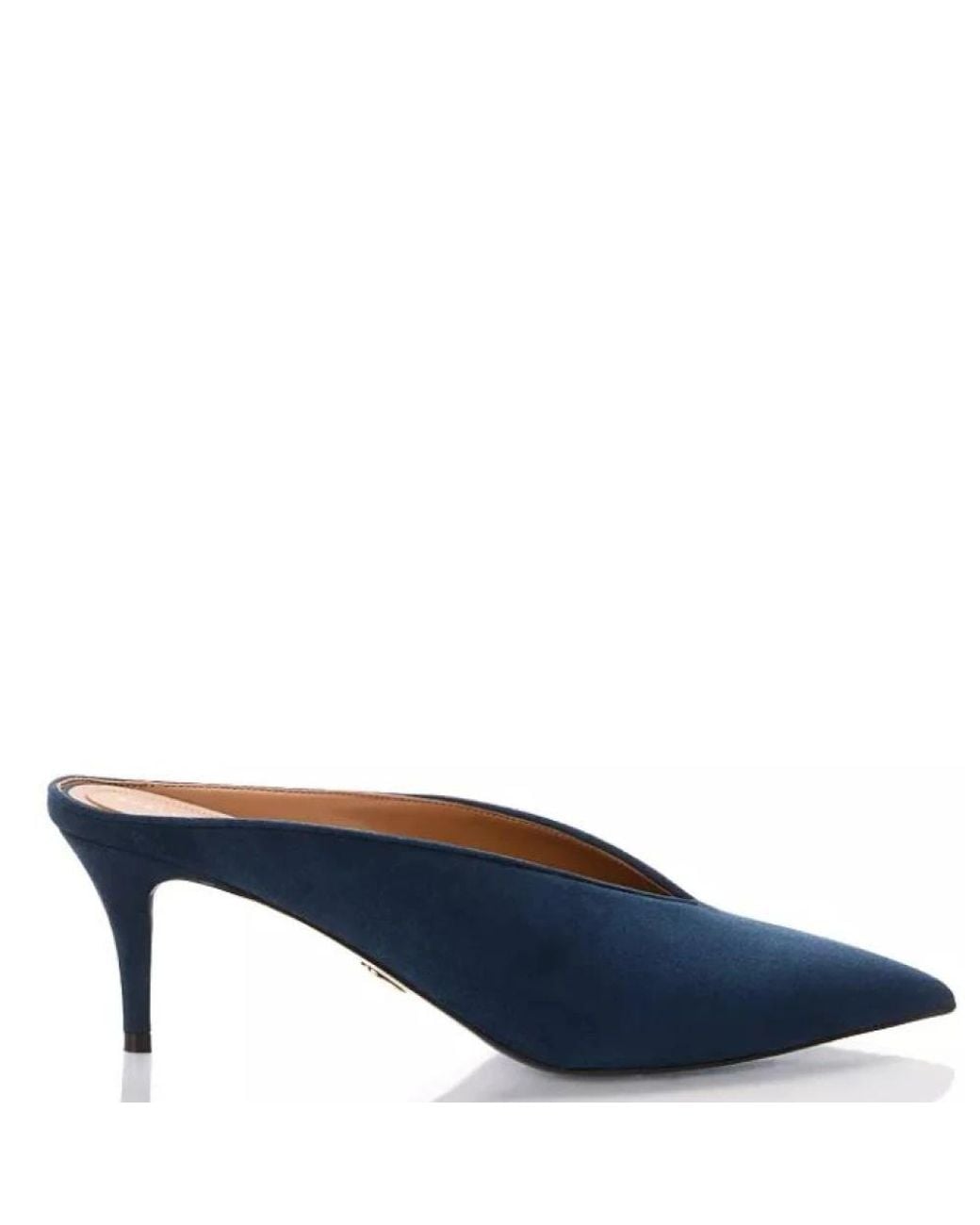 Stella McCartney Blue Heeled Mules