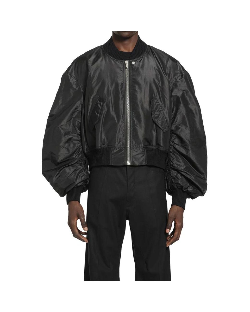 Rick Owens Black Bomber Jackets for men