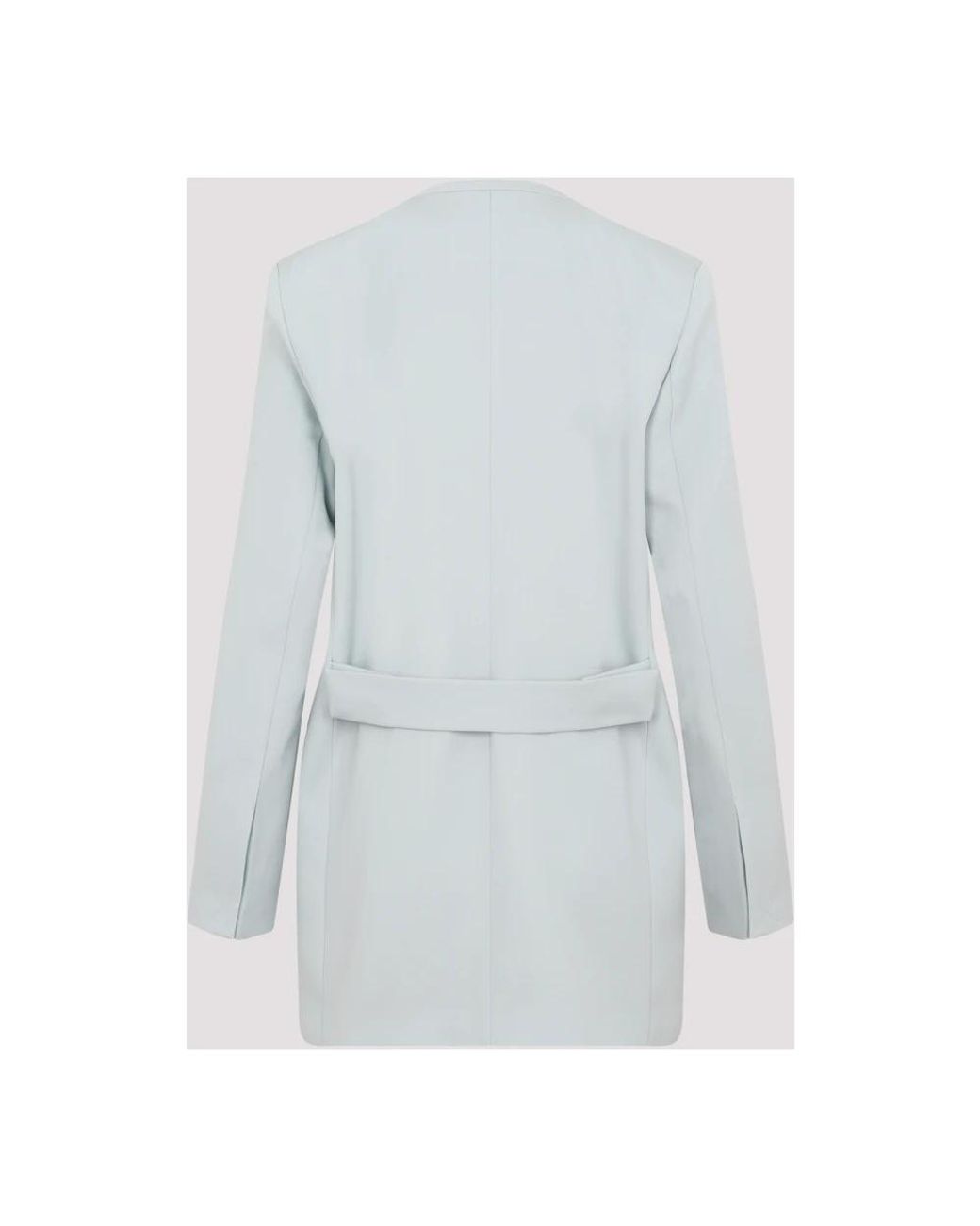 Jil Sander Blue Light Jackets
