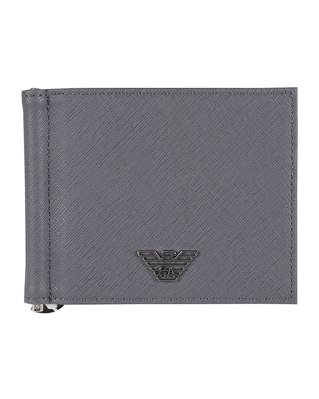 Emporio Armani Gray Wallets & Cardholders for men