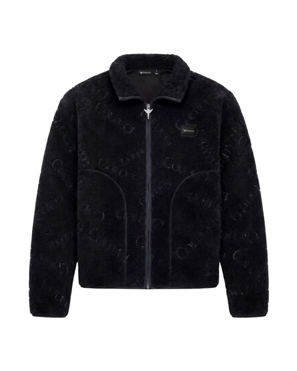 carlo colucci Blue Faux Fur & Shearling Jackets for men