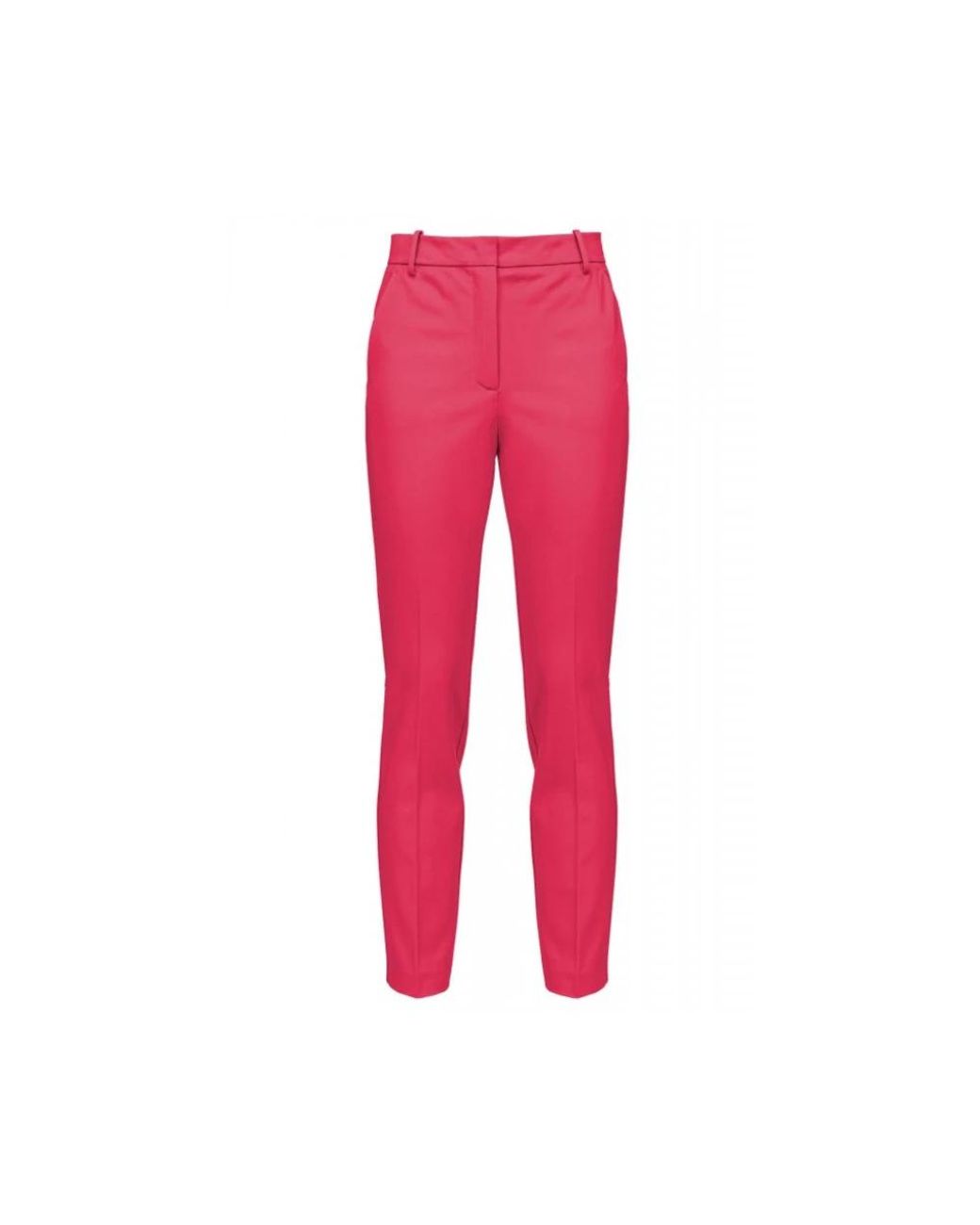 Pinko Red Cropped Trousers