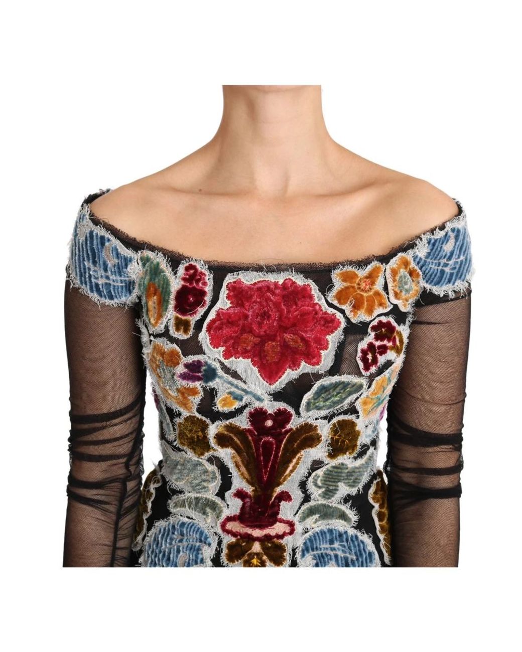 Dolce & Gabbana Black Long Sleeve T-Shirts
