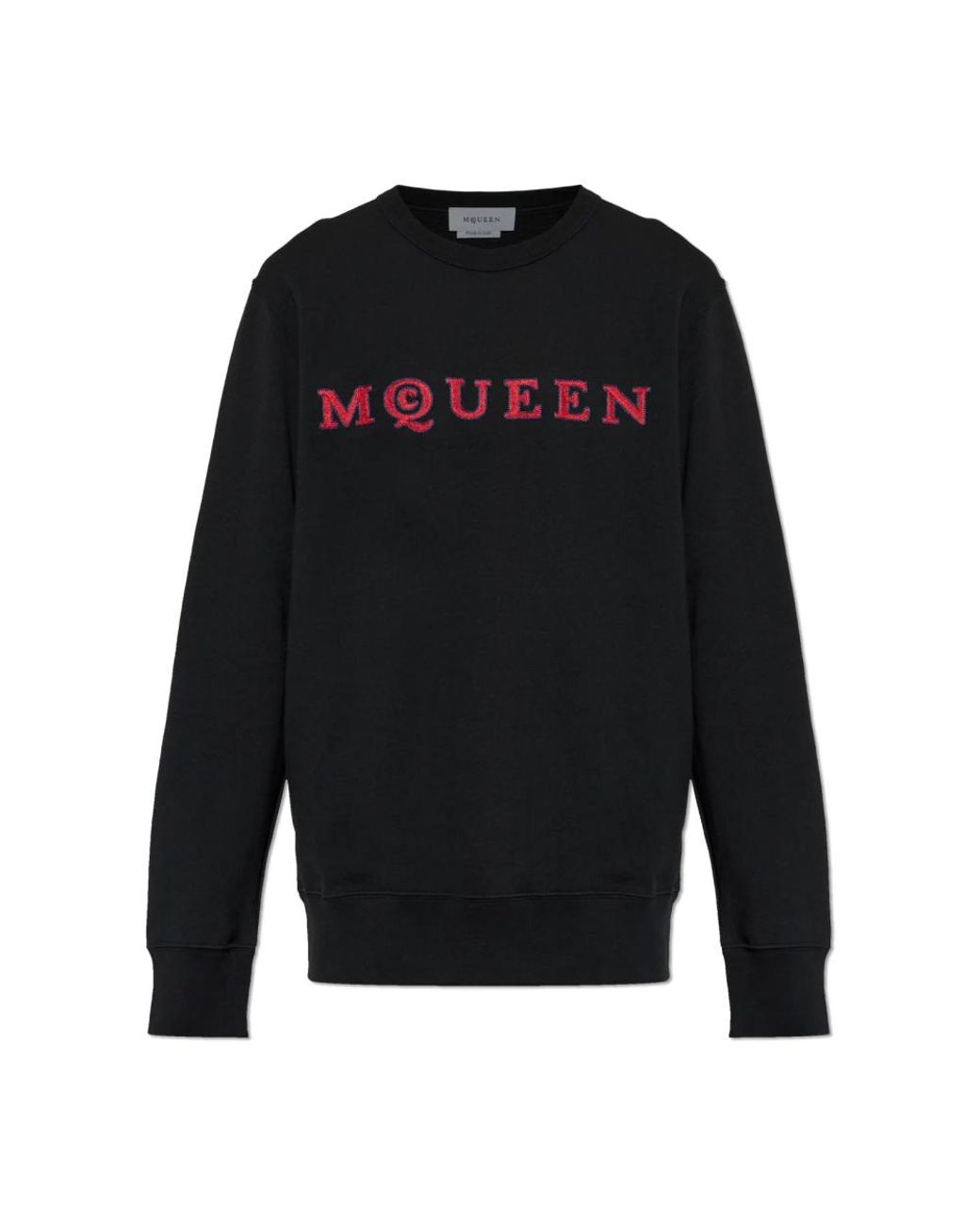 McQueen Hoodies & Sweatvesten ,Zwart ,Sweatshirts & Hoodies in het Black voor heren