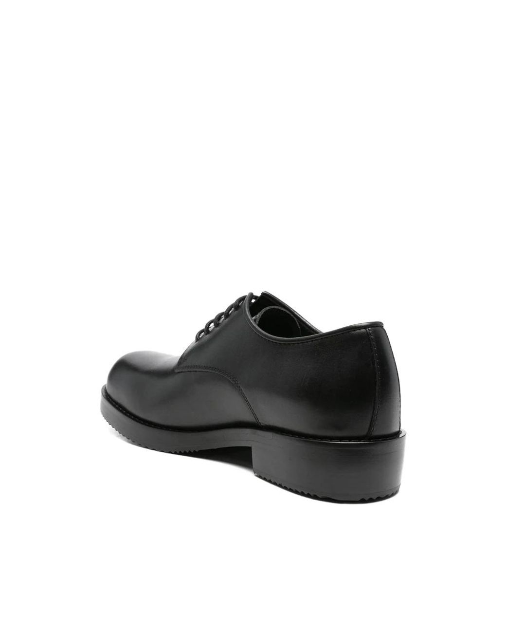 Dries Van Noten Schwarze Schnürschuhe Mit Niedrigem Absatz in Black für Herren