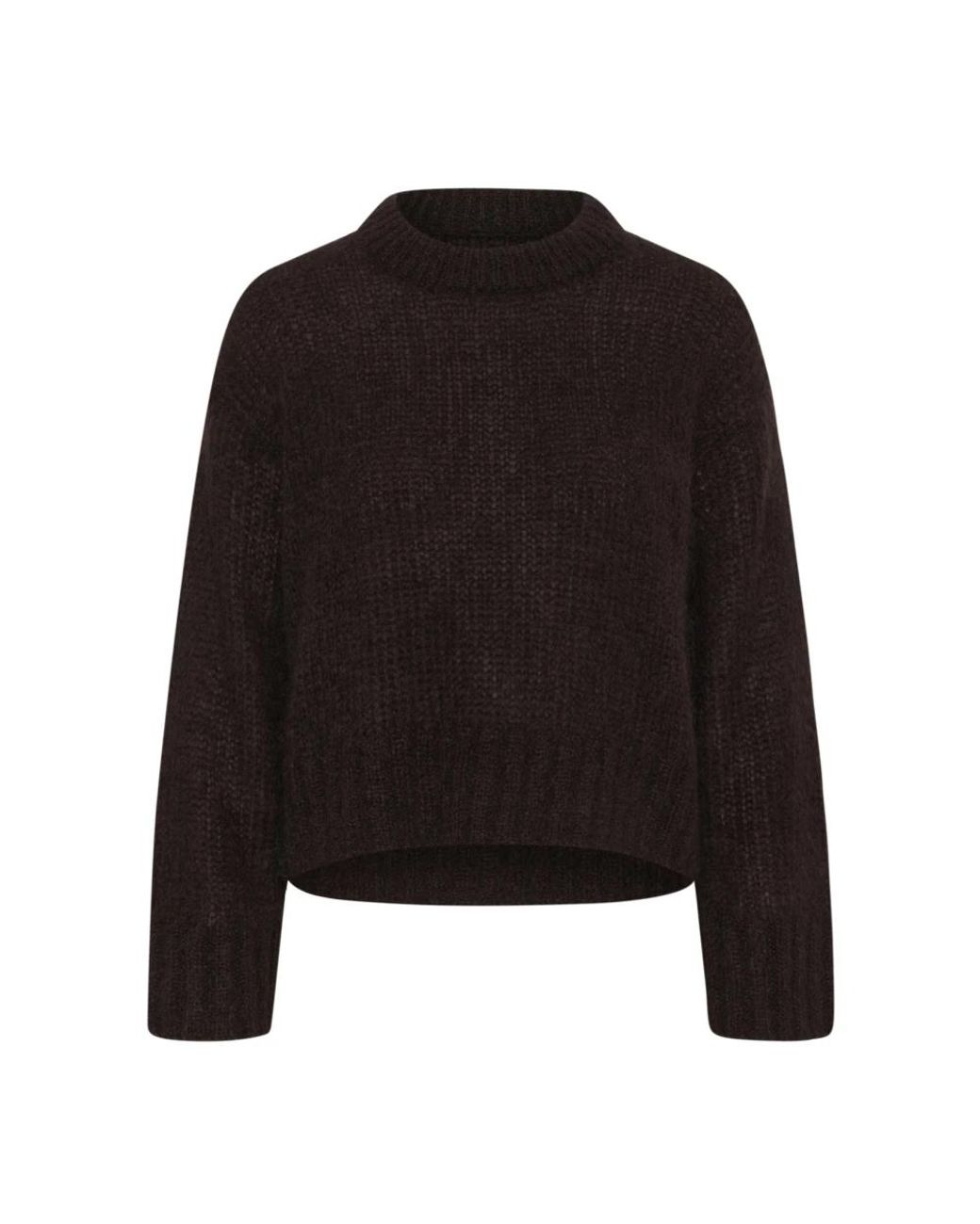 Part Two Black Round-Neck Knitwear