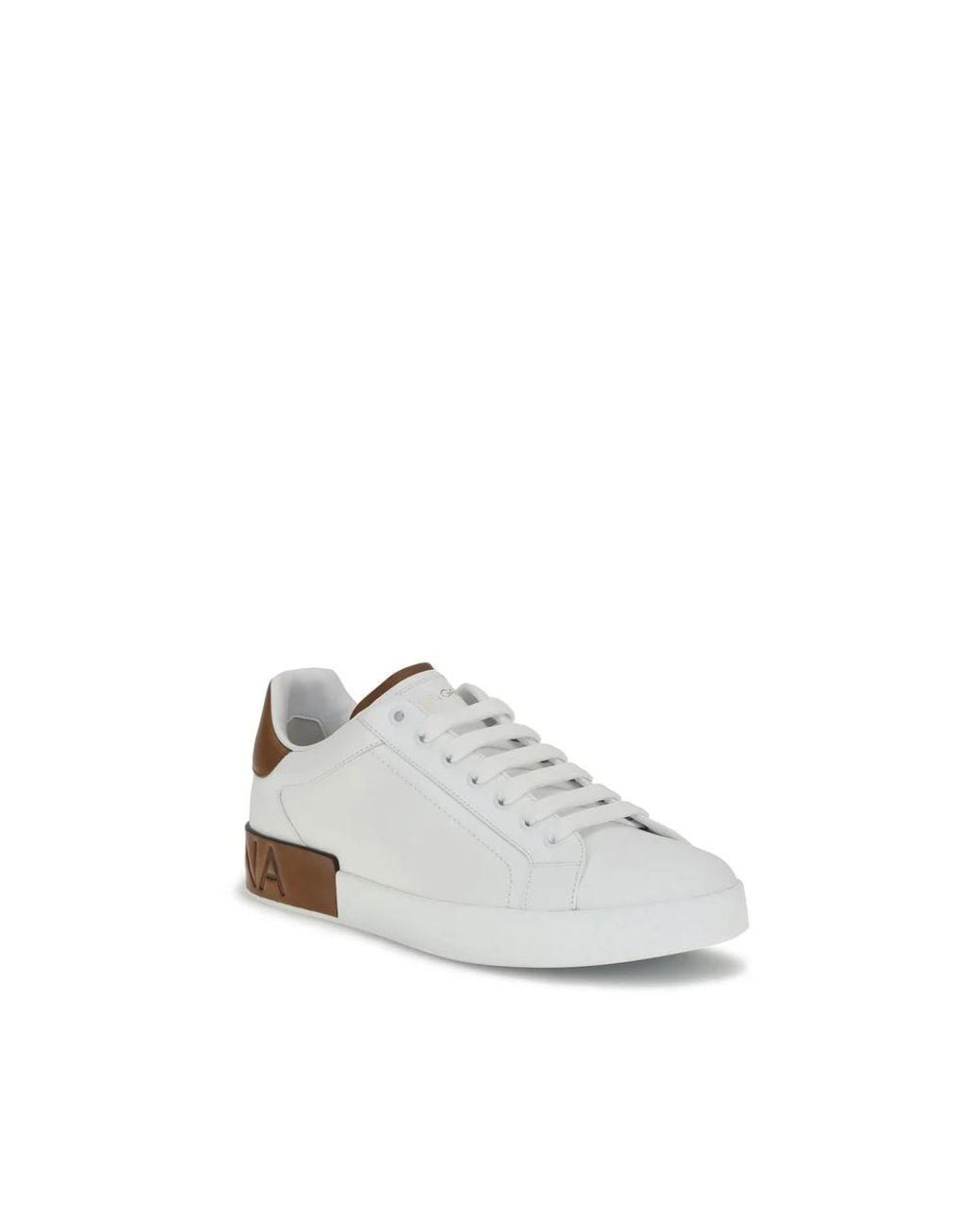 Dolce & Gabbana White Portofino Sneakers for men