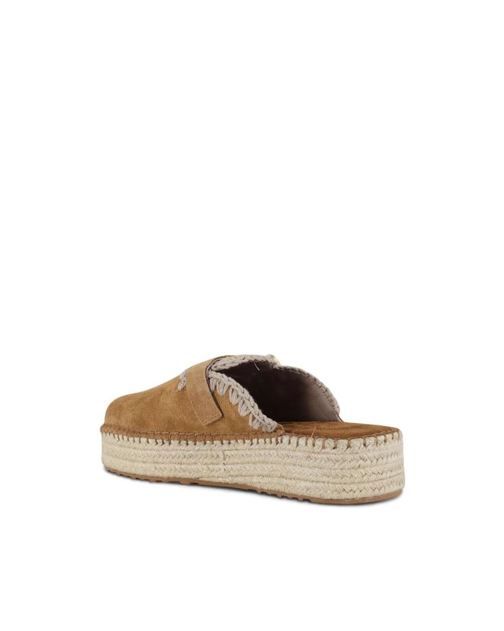Mules Mou en coloris Brown