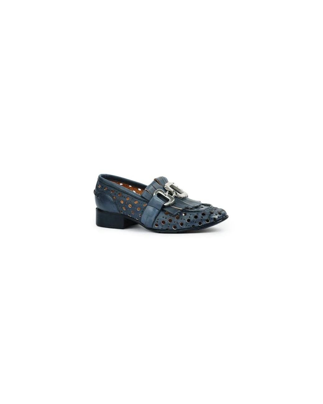 JP/DAVID Blue Loafers