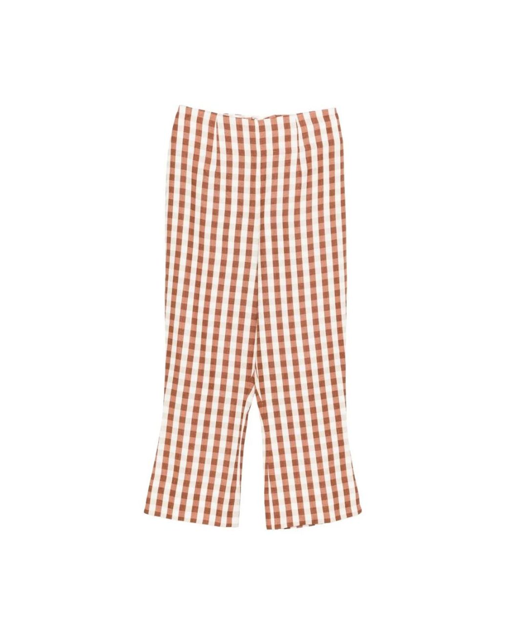 Faithfull The Brand Pink Cropped Trousers
