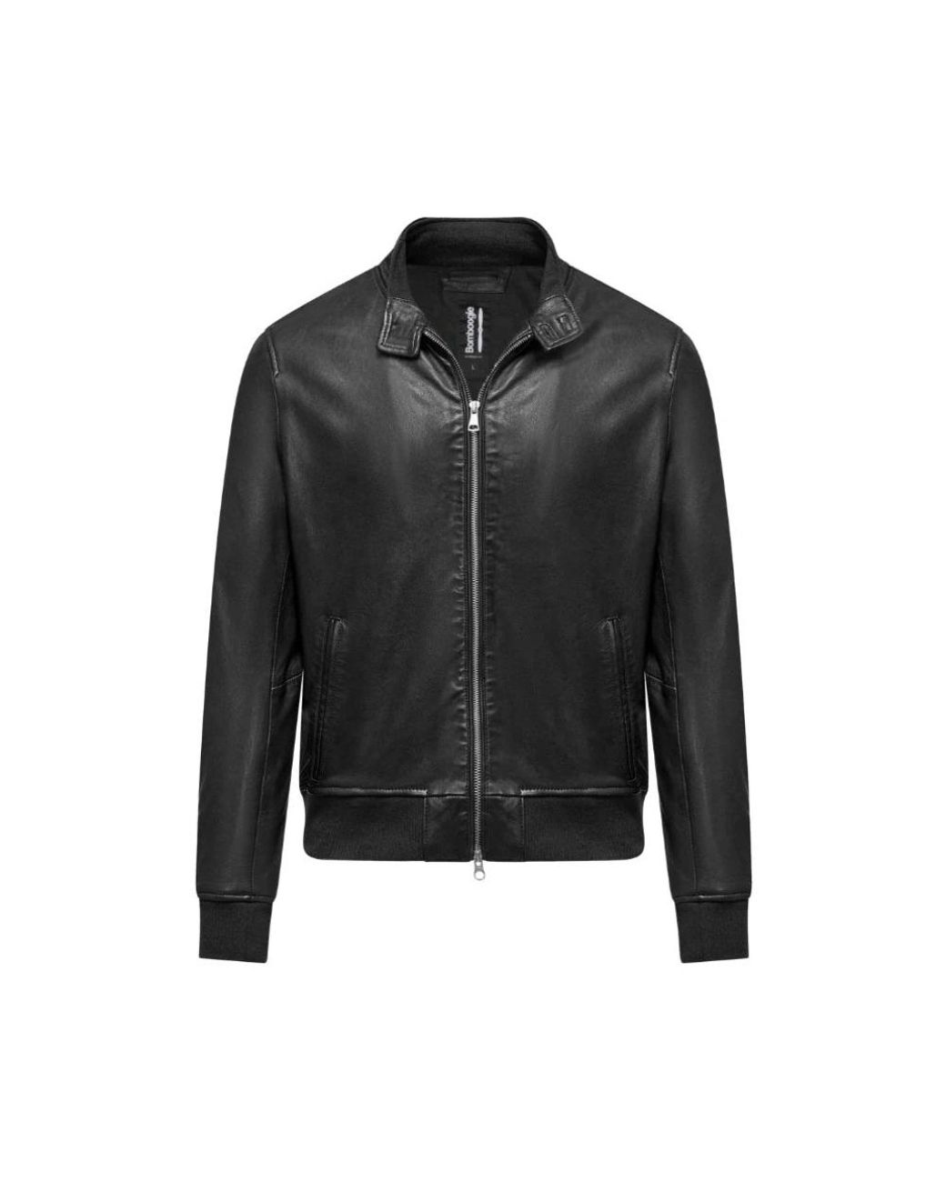 Leather Jackets Bomboogie pour homme en coloris Black