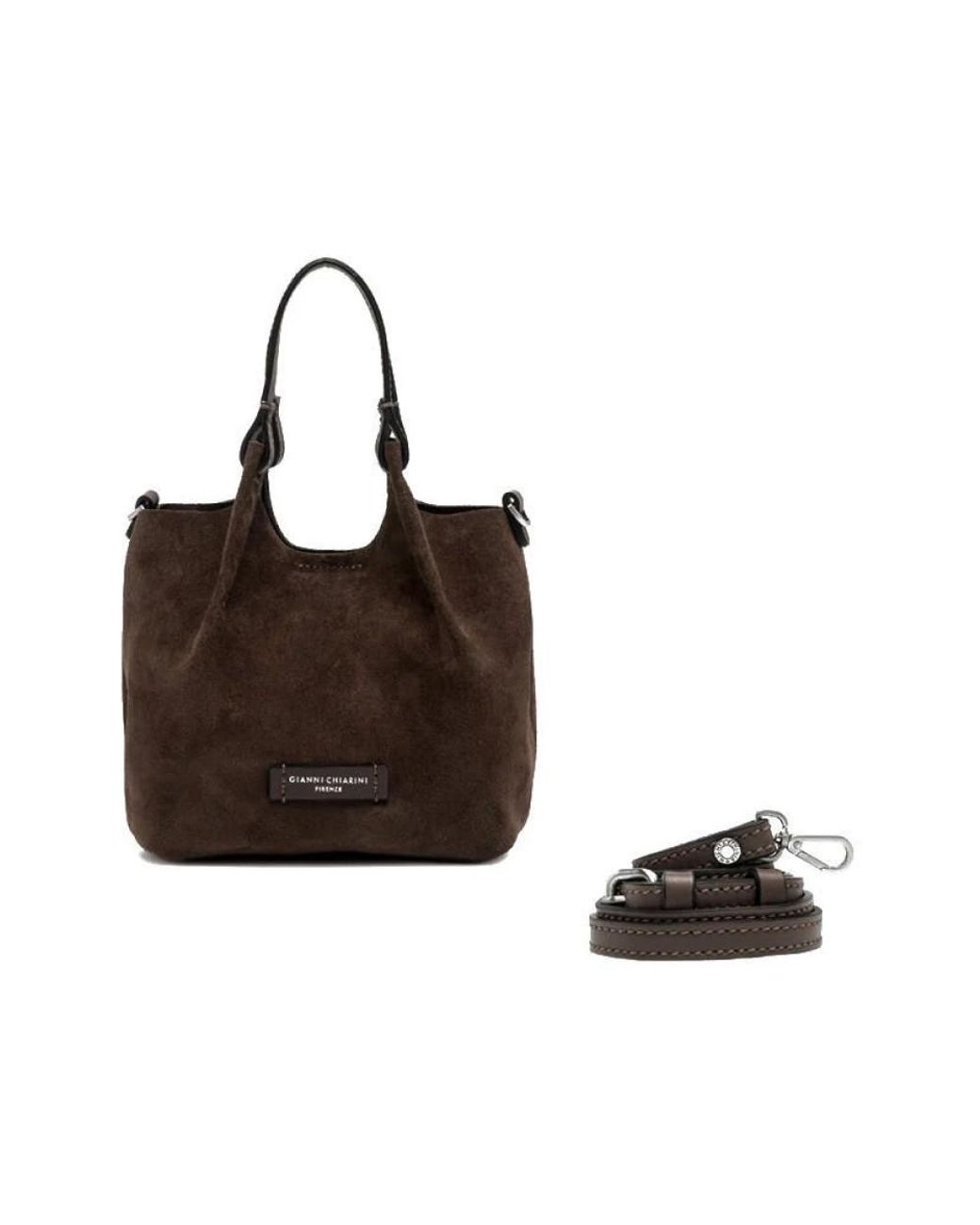 Gianni Chiarini Brown Shopping Bags