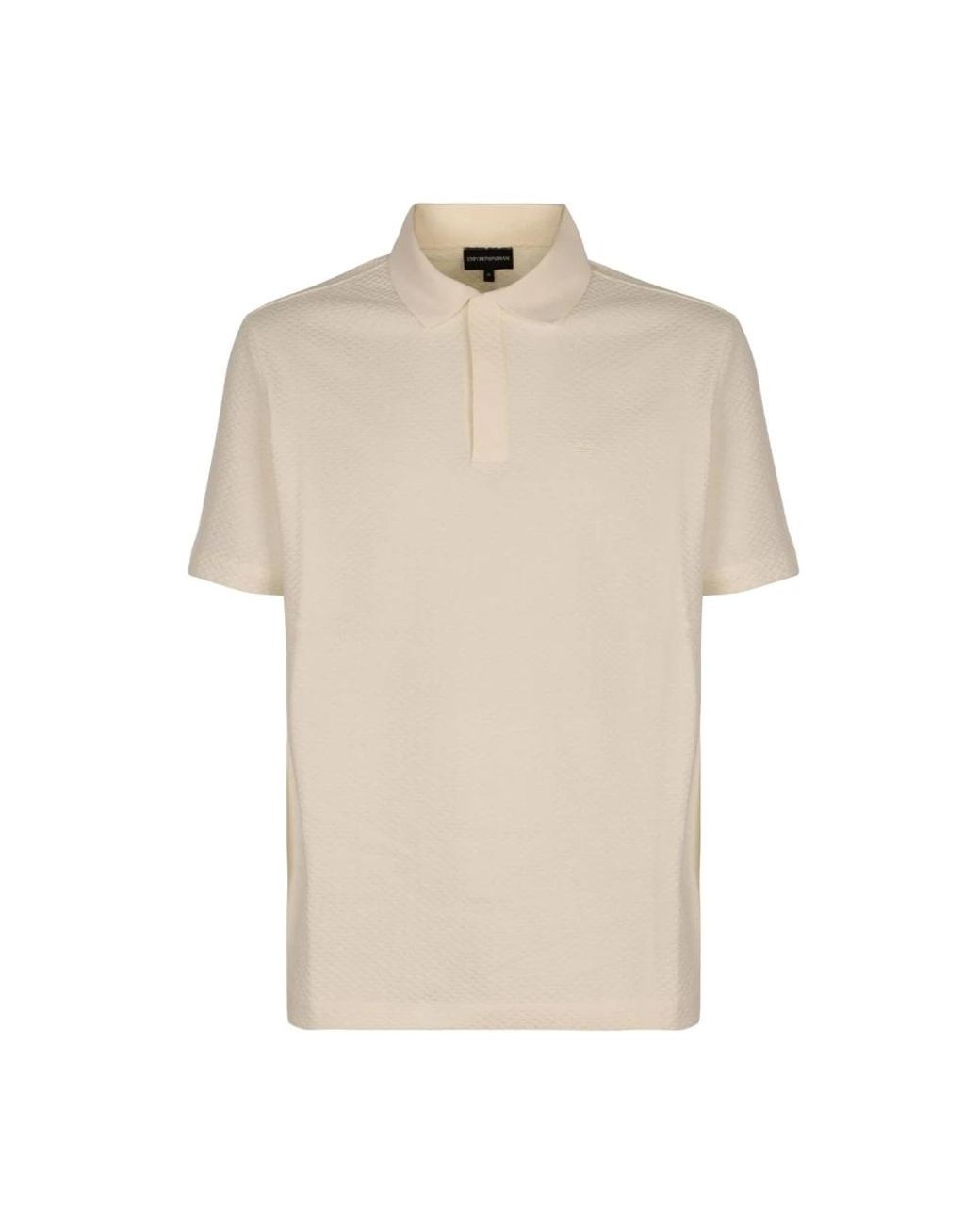 Emporio Armani Natural Polo Shirts for men