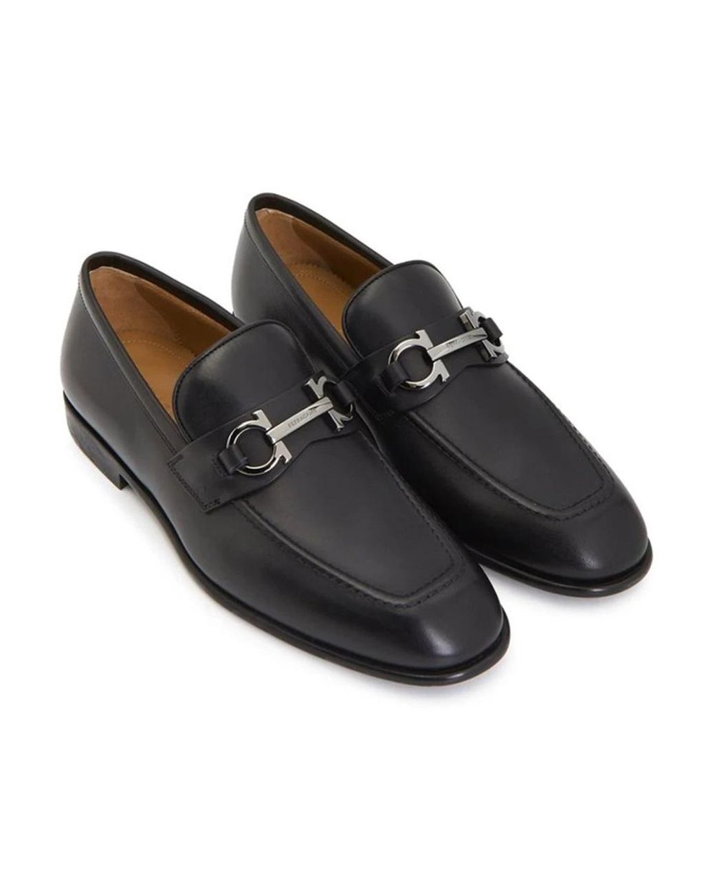 Ferragamo Black Loafers for men