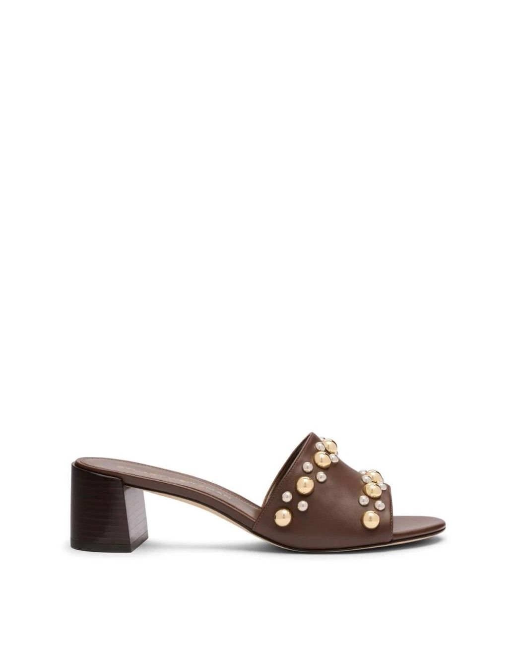 Stuart Weitzman Perry Slide 50 in het Brown