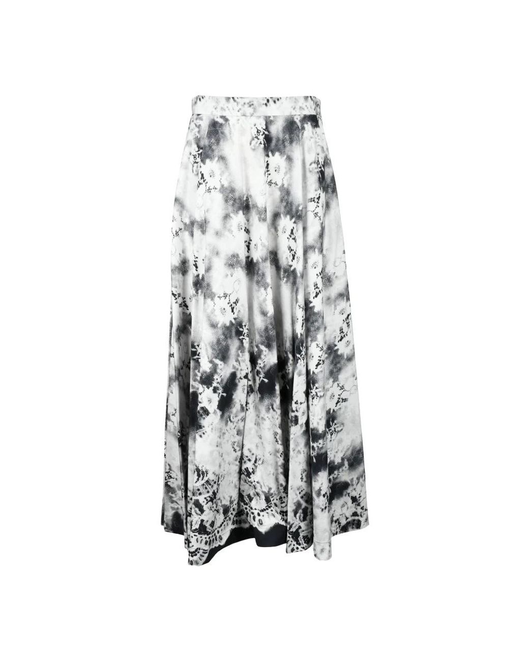 MSGM White Maxi Skirts