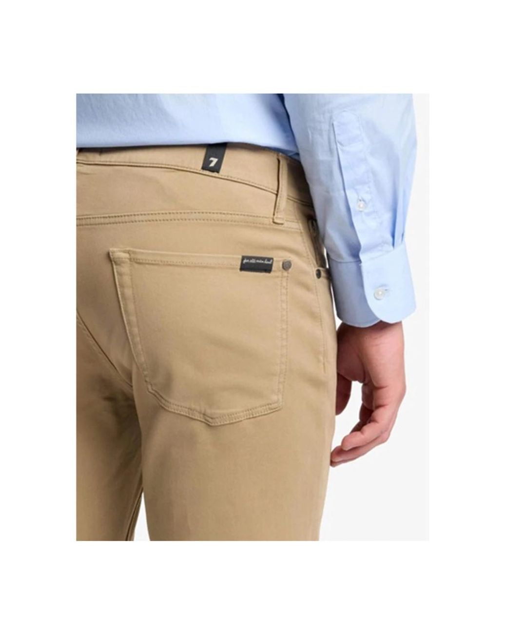 7 For All Mankind Natural Slim Fit Jeans for men