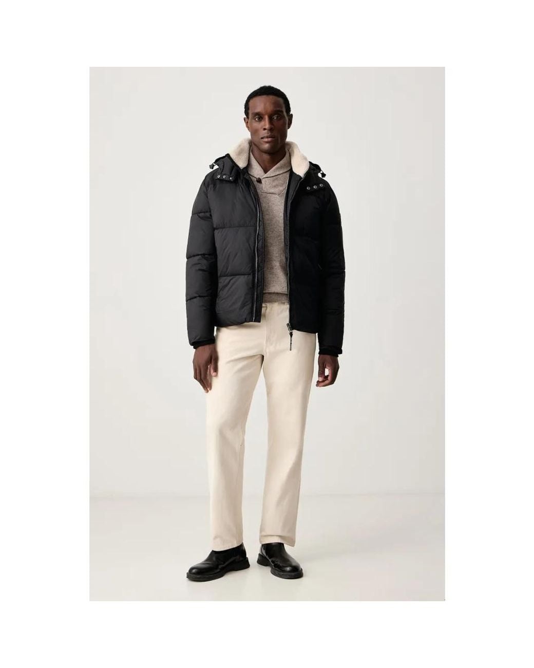 Winter Jackets Guess pour homme en coloris Black