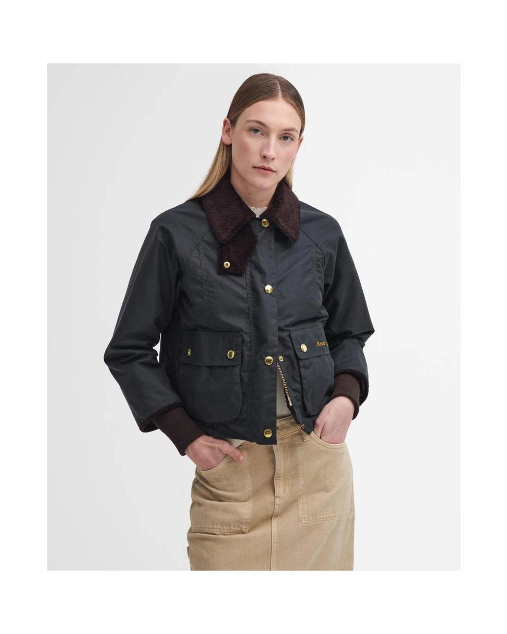 Light Jackets Barbour en coloris Black